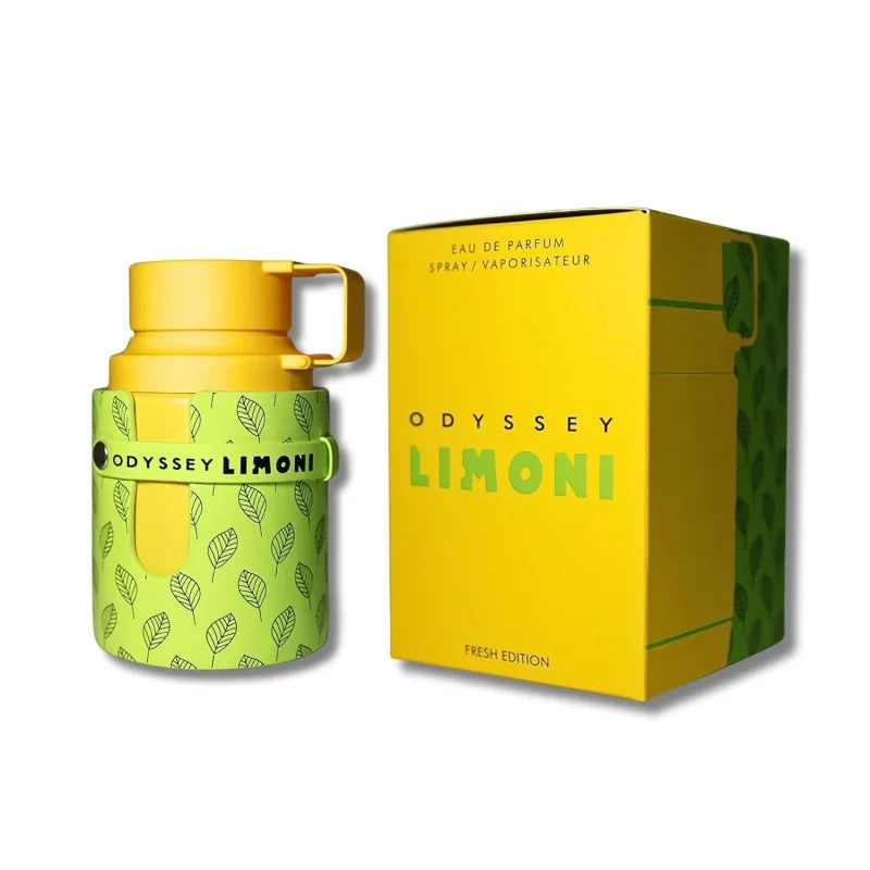 Arab Odyssey - Perfume unisex (3,4 oz / 100 ml). Fragancia árabe de larga duración tipo spray corporal (estilo Dubai). Notas aromáticas para hombre y mujer.